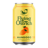 Can of Flying Ostrich Mangogo on a white background